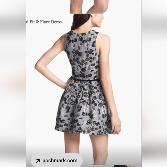 PURE SUGAR womens Mini size S color GUNMETAL dress - Picture 4 of 5